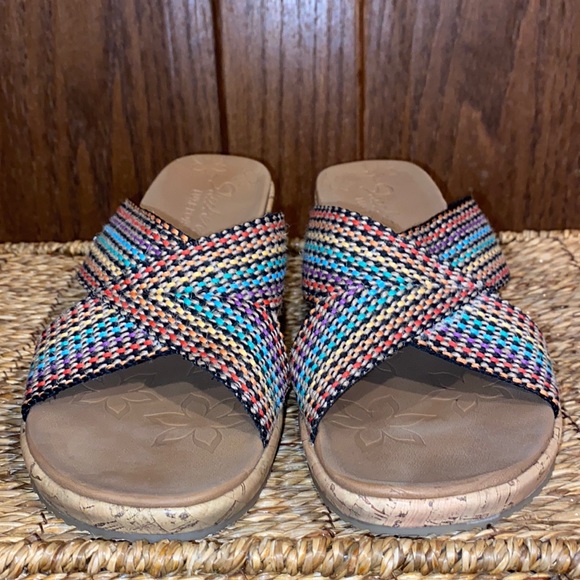 Sketchers Cali Beverlee - Delighted Multi-Colored Sandal - Picture 3 of 12